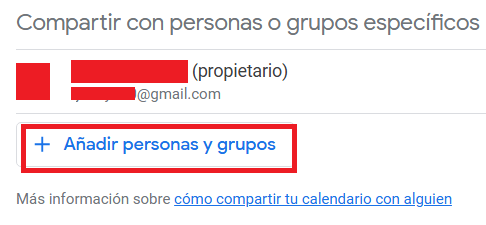 Imagen - Cómo compartir un calendario en Google Calendar