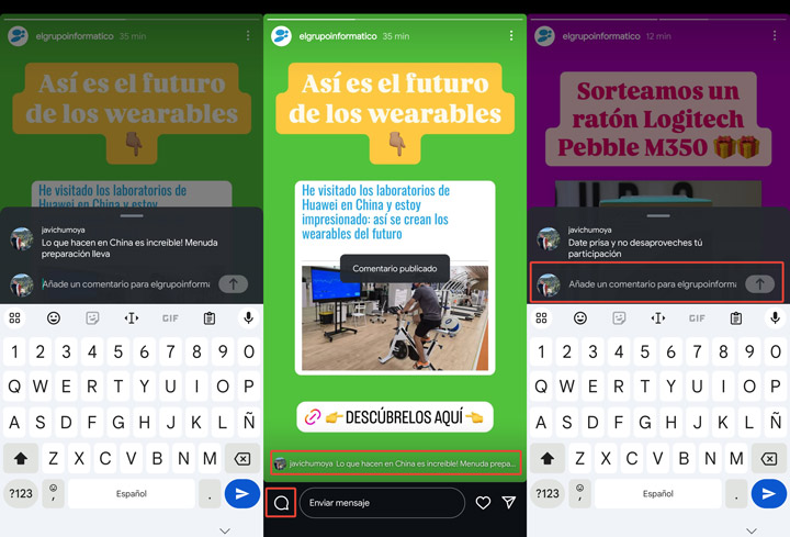 Imagen - Instagram ya permite comentar Stories como si de publicaciones se tratara