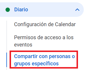 Imagen - Cómo compartir un calendario en Google Calendar