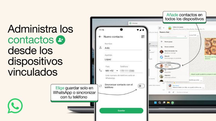 Imagen - WhatsApp permitirá guardar contactos fuera de la agenda del móvil