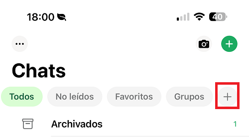 Imagen - Listas de WhatsApp: así puedes ahora organizar tus conversaciones