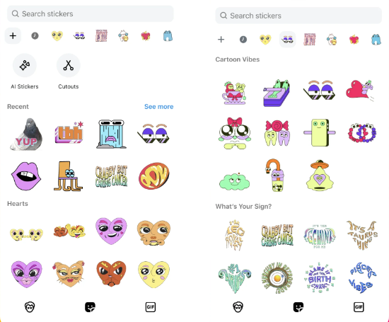 Imagen - Instagram DM añade ubicación, nicknames y nuevos stickers