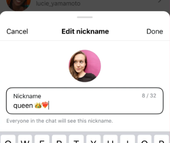 Imagen - Instagram DM añade ubicación, nicknames y nuevos stickers