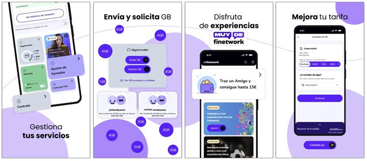 Imagen - Descarga ya la app de Finetwork para gestionar tu móvil y fibra