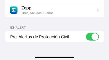 Imagen - Cómo activar las alertas de Protección Civil