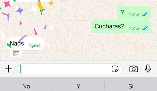 Imagen - WhatsApp añade stickers, filtros y más solo por Año Nuevo