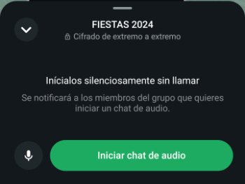 Imagen - Todo sobre los chats de audio de WhatsApp: así son estas peculiares llamadas grupales