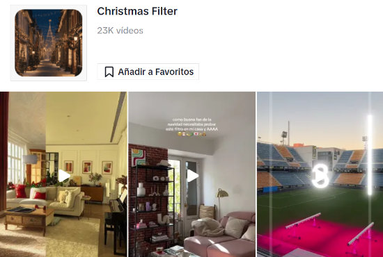 Imagen - 12 filtros de Navidad para TikTok