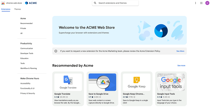 Imagen - Chrome Web Store for Enterprises: extensiones de navegador para las empresas