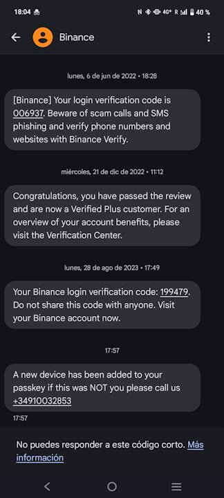 Imagen - Cuidado con tu cuenta de Binance: esta estafa es increíblemente realista
