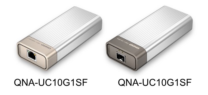 Imagen - QNAP QNA-UC10G1T/UC10G1SF: adaptadores de red 10 GbE desde USB 4