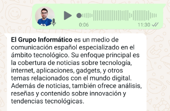 Imagen - Usar ChatGPT en WhatsApp ahora es mucho mejor: admite audios e imágenes en los comandos