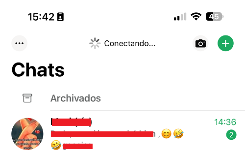 Imagen - WhatsApp caído: no se puede enviar ni recibir mensajes