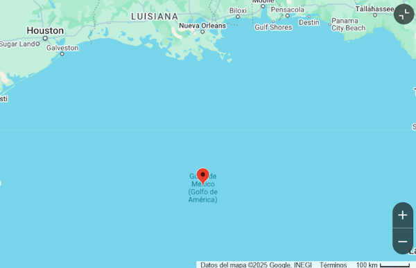 Imagen - Google Maps actualiza el nombre del Golfo de México por el de Golfo de América