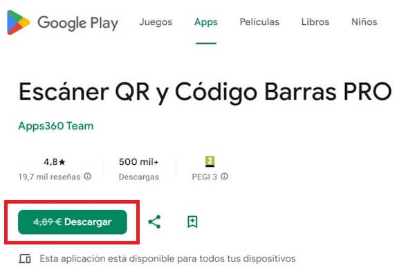 Imagen - Escanea QR sin anuncios con esta app que está gratis por tiempo limitado en Google Play