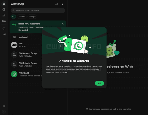 Imagen - WhatsApp Web por fin renueva su diseño