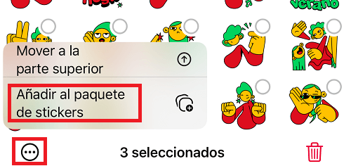 Imagen - WhatsApp ya te permite ordenar tus stickers para encontrarlos rápidamente