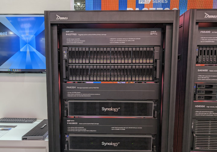 Imagen - Synology PAS7700: almacenamiento activo-activo NVMe para tareas críticas