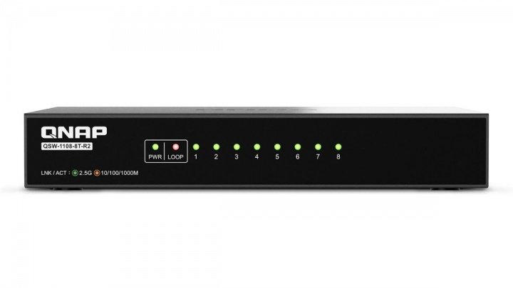 Imagen - QNAP QSW-1108-8T-R2: así es el switch 2,5 GbE de 8 puertos
