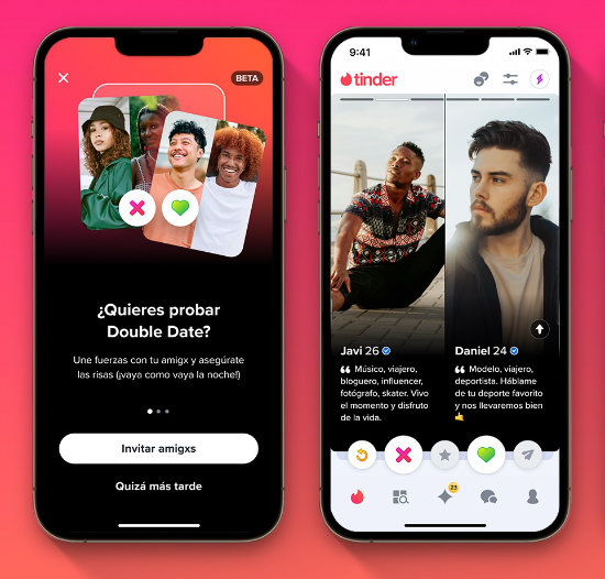 Imagen - Tinder Double Date: qué son y cómo funcionan las citas dobles