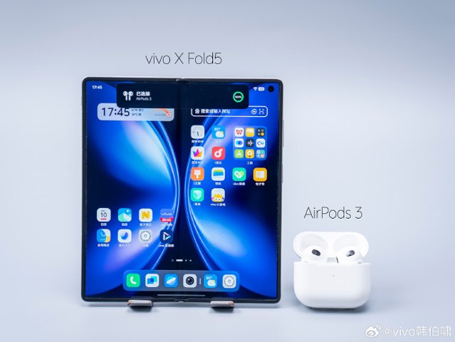 Imagen - Vivo X Fold 5 con Android será compatible con Apple Watch