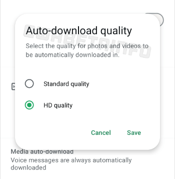 Imagen - WhatsApp permitirá elegir en qué calidad se descargan fotos y vídeos