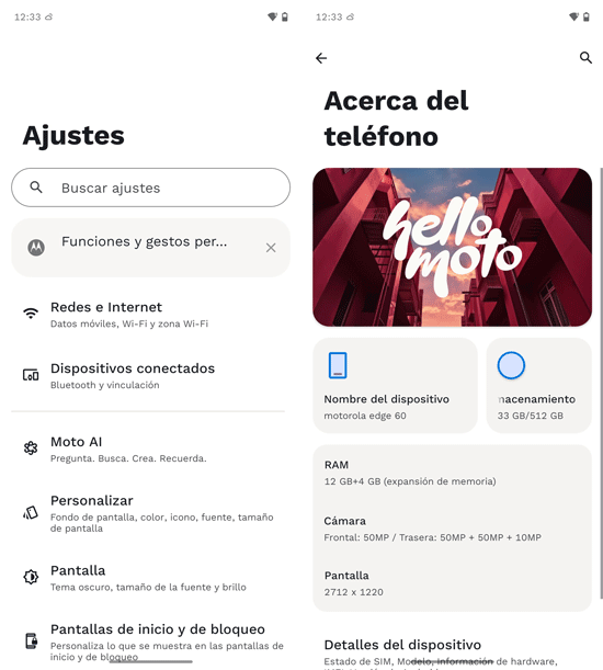 Imagen - Motorola Edge 60, análisis con opinión y precio