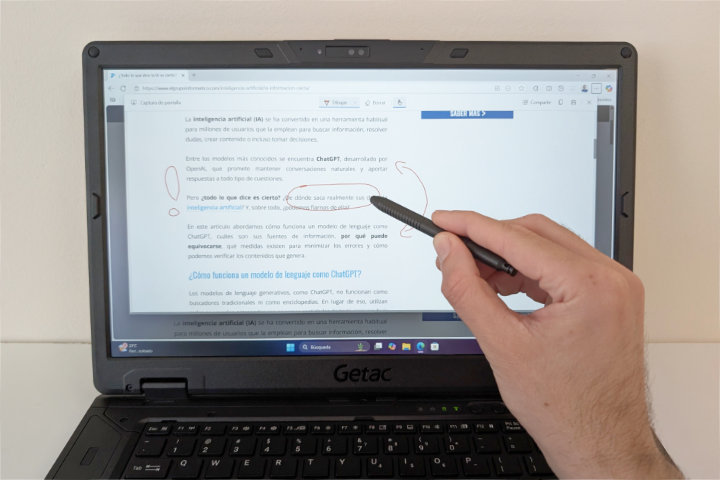 Imagen - Getac S510, análisis con opinión y precio