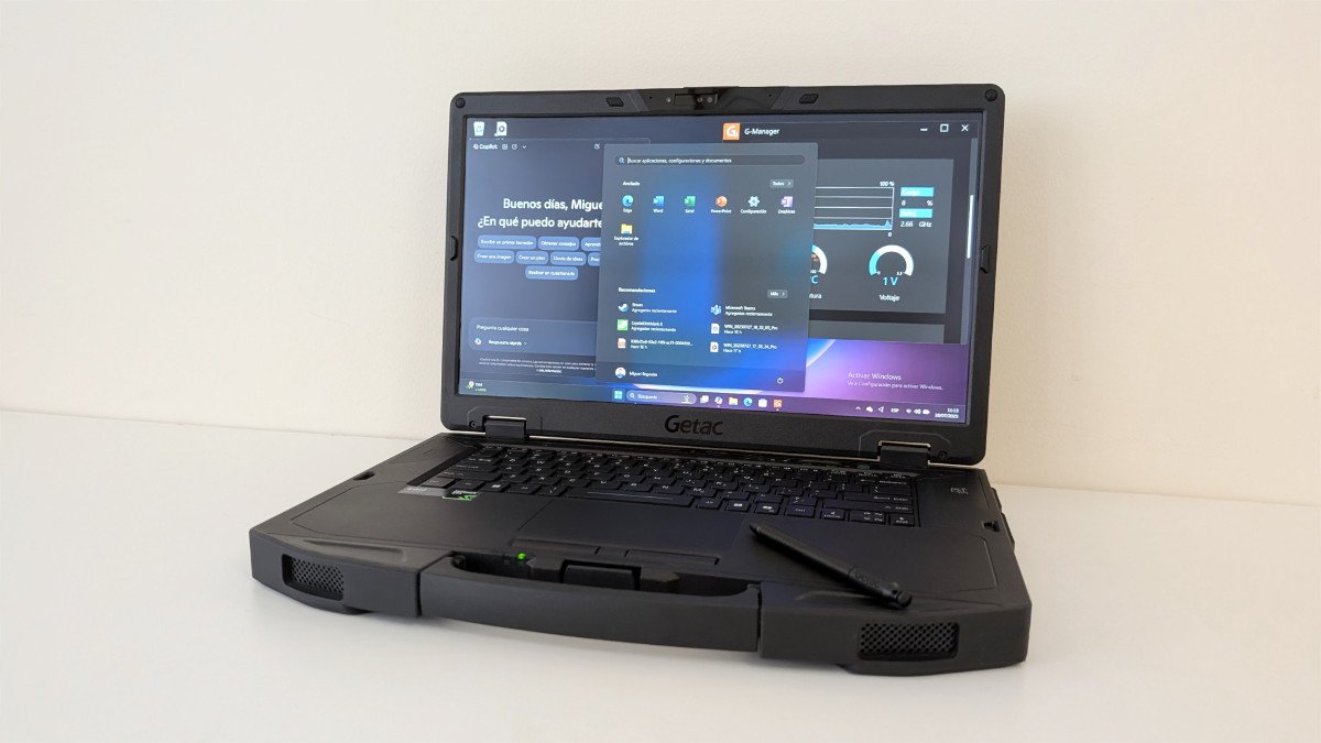 Imagen - Pruebo un portátil rugerizado Getac: resistencia, conectividad y seguridad para empresas