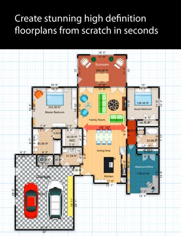 Imagen - Floorplans, una app para crear planos