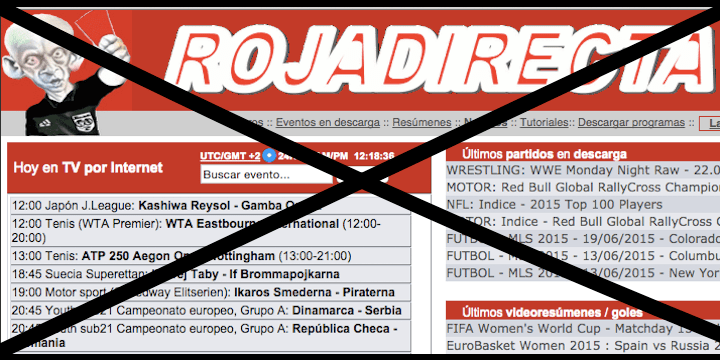 10 alternativas a Rojadirecta.me