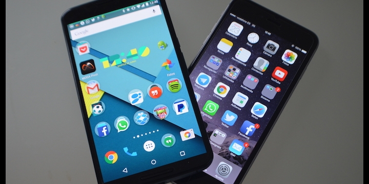 Comparativa: Nexus 6 vs iPhone 6 Plus