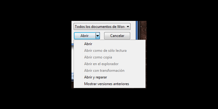 Cómo reparar archivos .doc corruptos