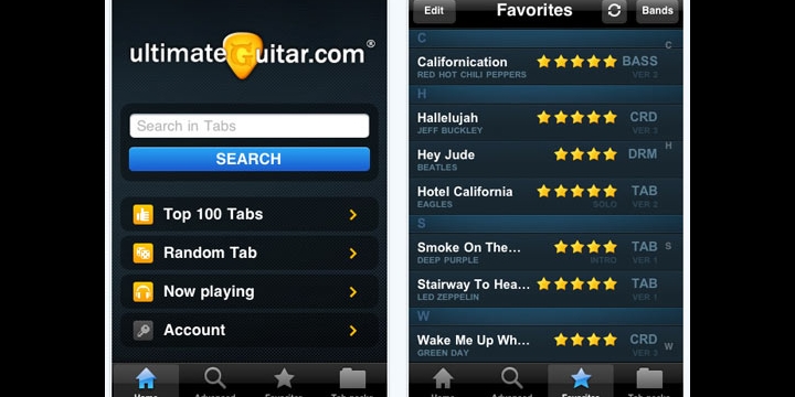 Saca el máximo partido a tu instrumento con Ultimate Guitar Tabs para Android