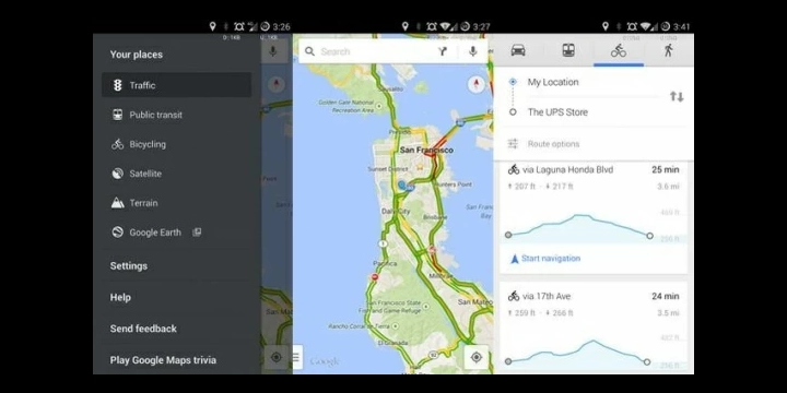 Google Maps 8.2 llega con perfiles de elevación en bici y comandos de voz mientras navegas