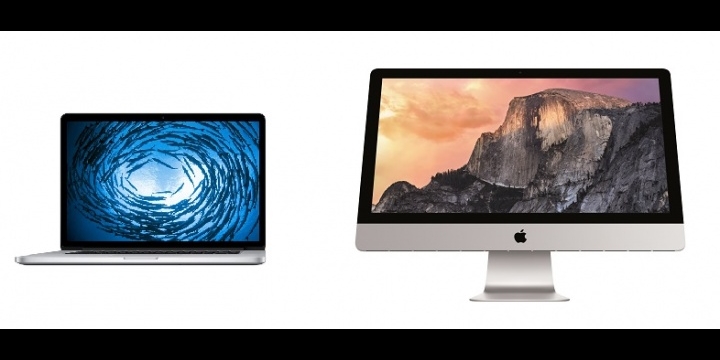 Apple presenta el MacBook Pro de 15" mejorado y el nuevo iMac con pantalla 5K