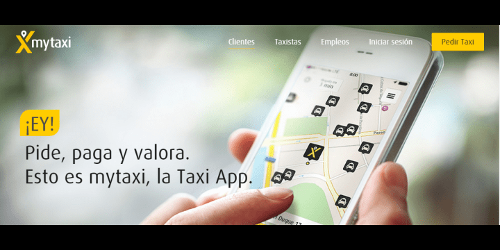 Consigue un 50% de descuento en taxis gracias a mytaxi