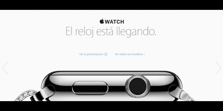 Apple anuncia la disponibilidad del Apple Watch en España