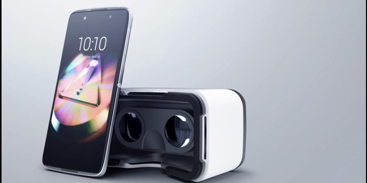 Alcatel Idol 4, un smartphone en vidrio y metal con gafas de realidad virtual