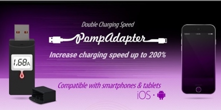 PompAdapter, duplica la velocidad de carga de tu smartphone