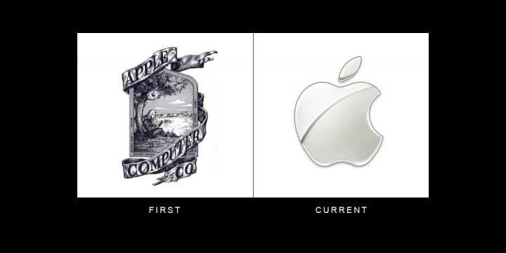 3 logos de grandes compañías que han cambiado mucho desde sus inicios