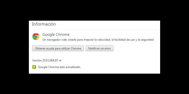 Chrome 25 ya está disponible para su descarga