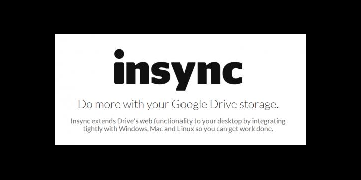 Insync, cliente de Google Drive para Linux