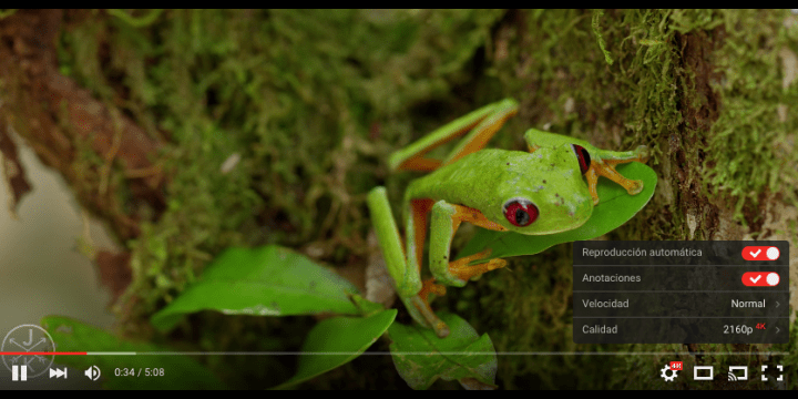 Cómo cambiar la calidad de un vídeo en YouTube