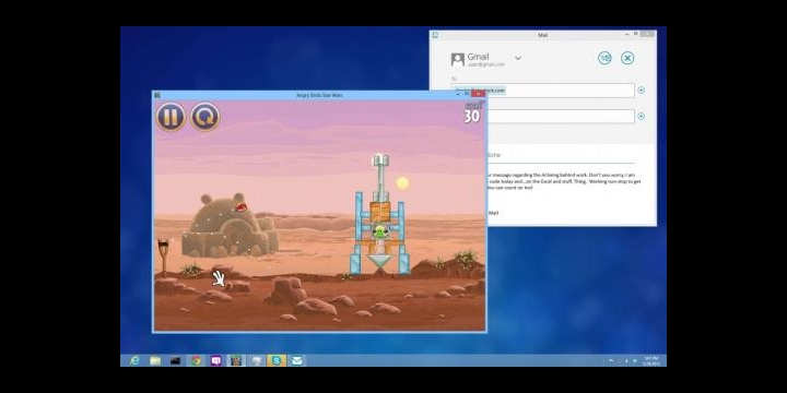 Cómo abrir apps Modern en ventanas normales