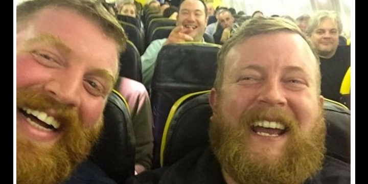 El selfie de los barbudos idénticos se hace viral