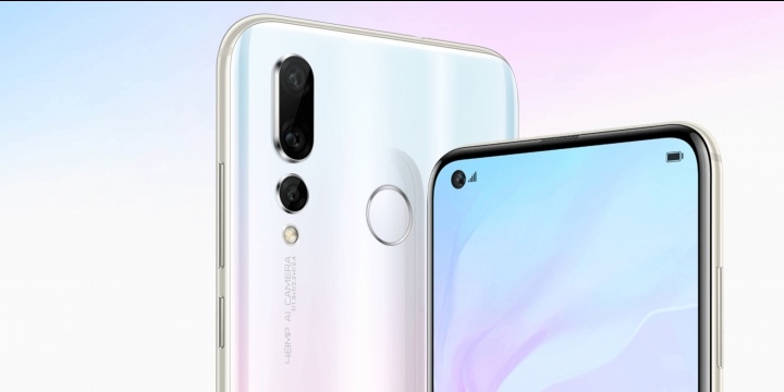 Huawei Nova 4 es oficial: cámara selfie incrustada y trasera con 3 sensores