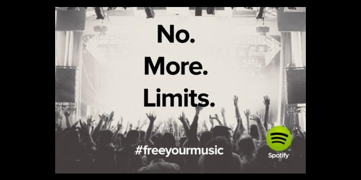 Escucha ya Spotify sin límites y gratis