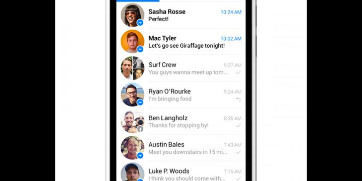 Facebook Messenger se renovará para plantarle cara a WhatsApp