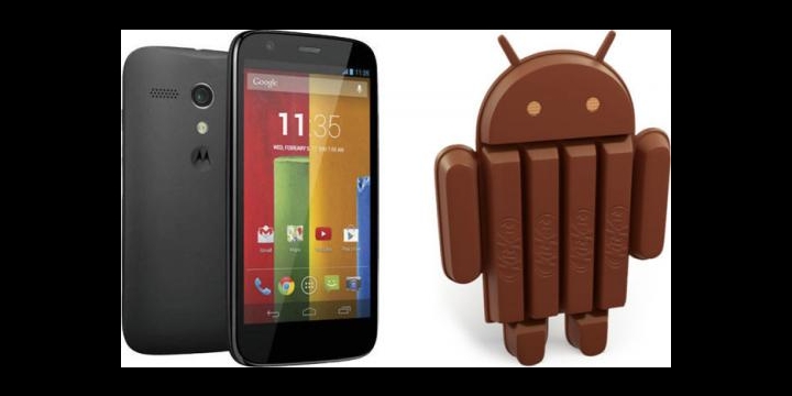 Motorola Moto G se actualiza a Android 4.4.2 en España